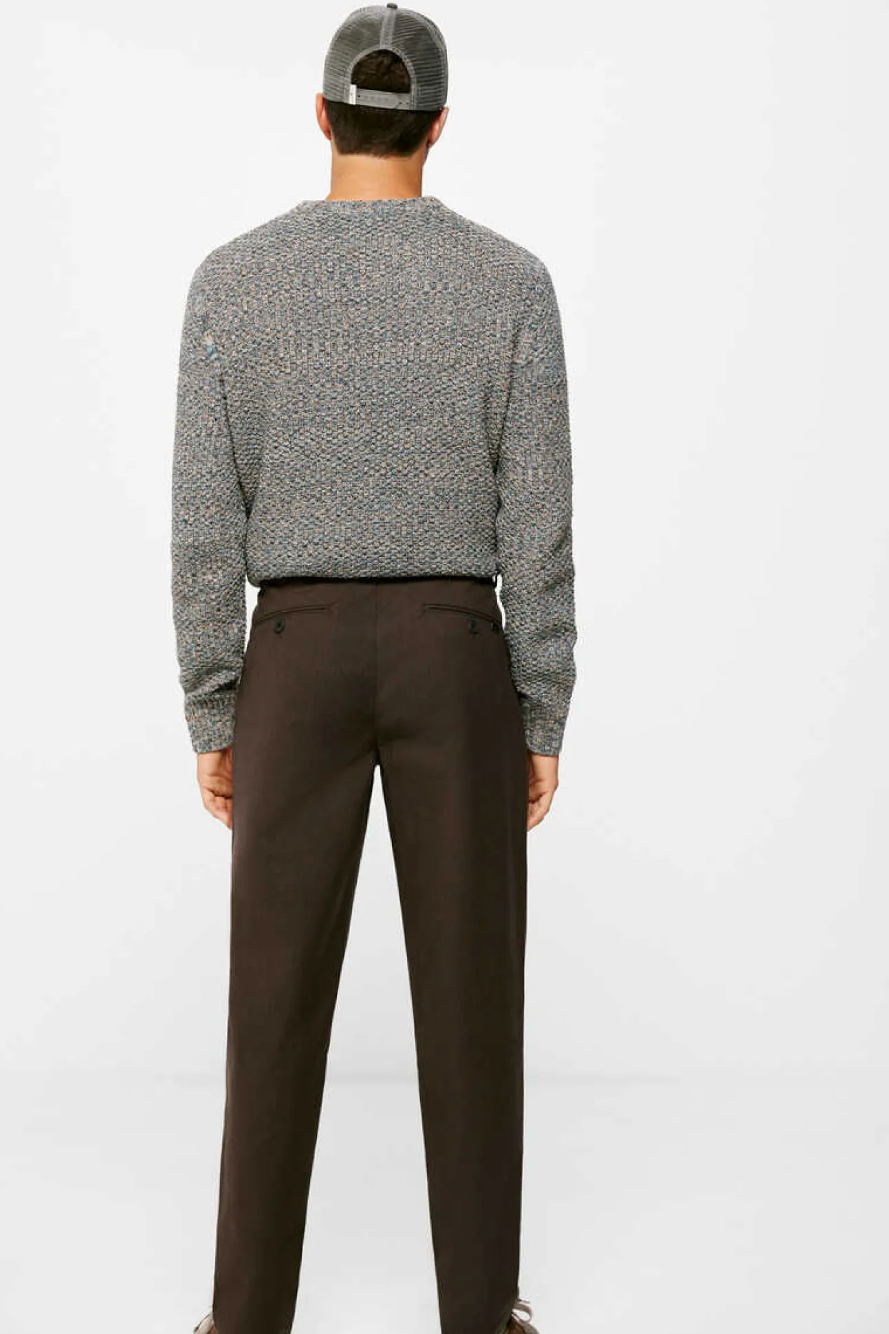 Calcas Chino Com Estrutura Bicolor Invernal