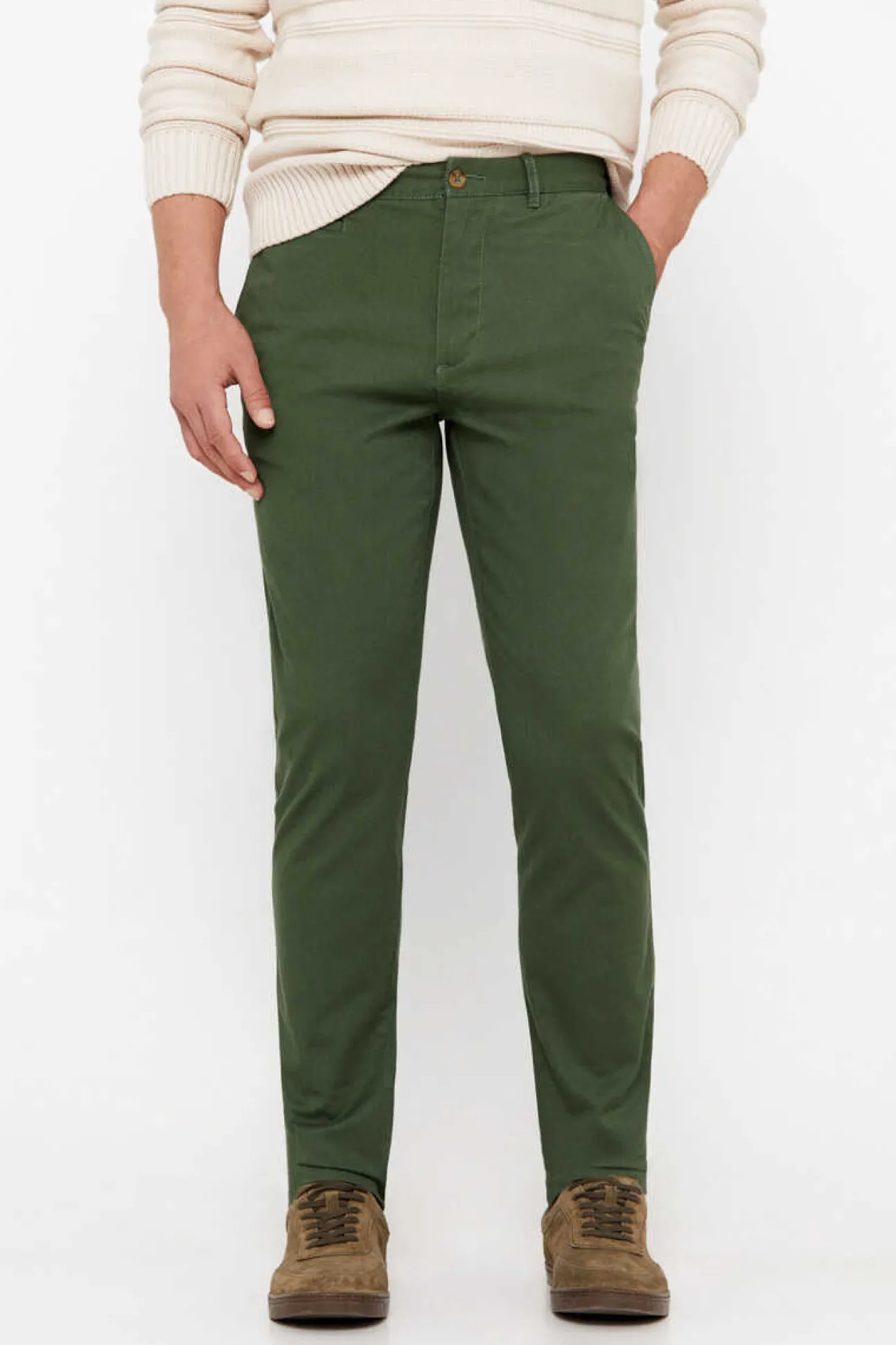 Calcas Chino Leves Corte Slim