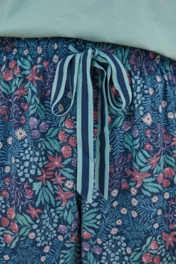 Calcas Com Estampado De Flores De Moniquilla Em