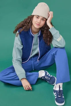 Calcas Compridas Flare Felpa