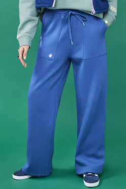 Calcas Compridas Flare Felpa