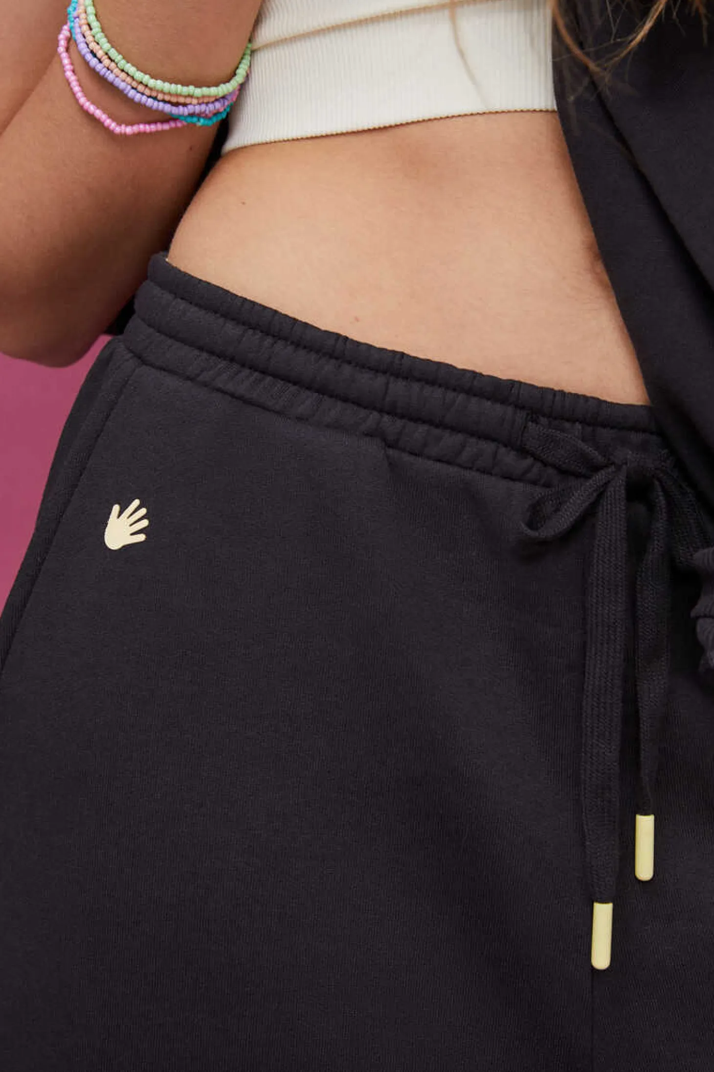 Calcas Compridas Jogger Felpa Escuro