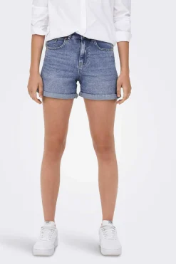 Calcas De Ganga Curtas Cintura Alta