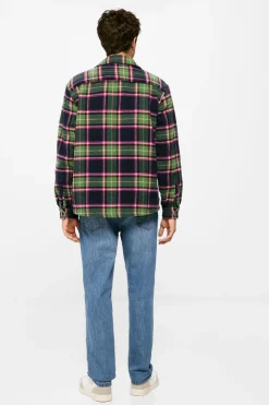 Calcas De Ganga Lavadas, Corte Regular Muito Leves Cor Media-Clara