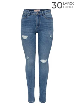 Calcas De Ganga Skinny Rotos