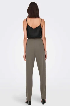 Calcas De Pincas De Cintura Subida.