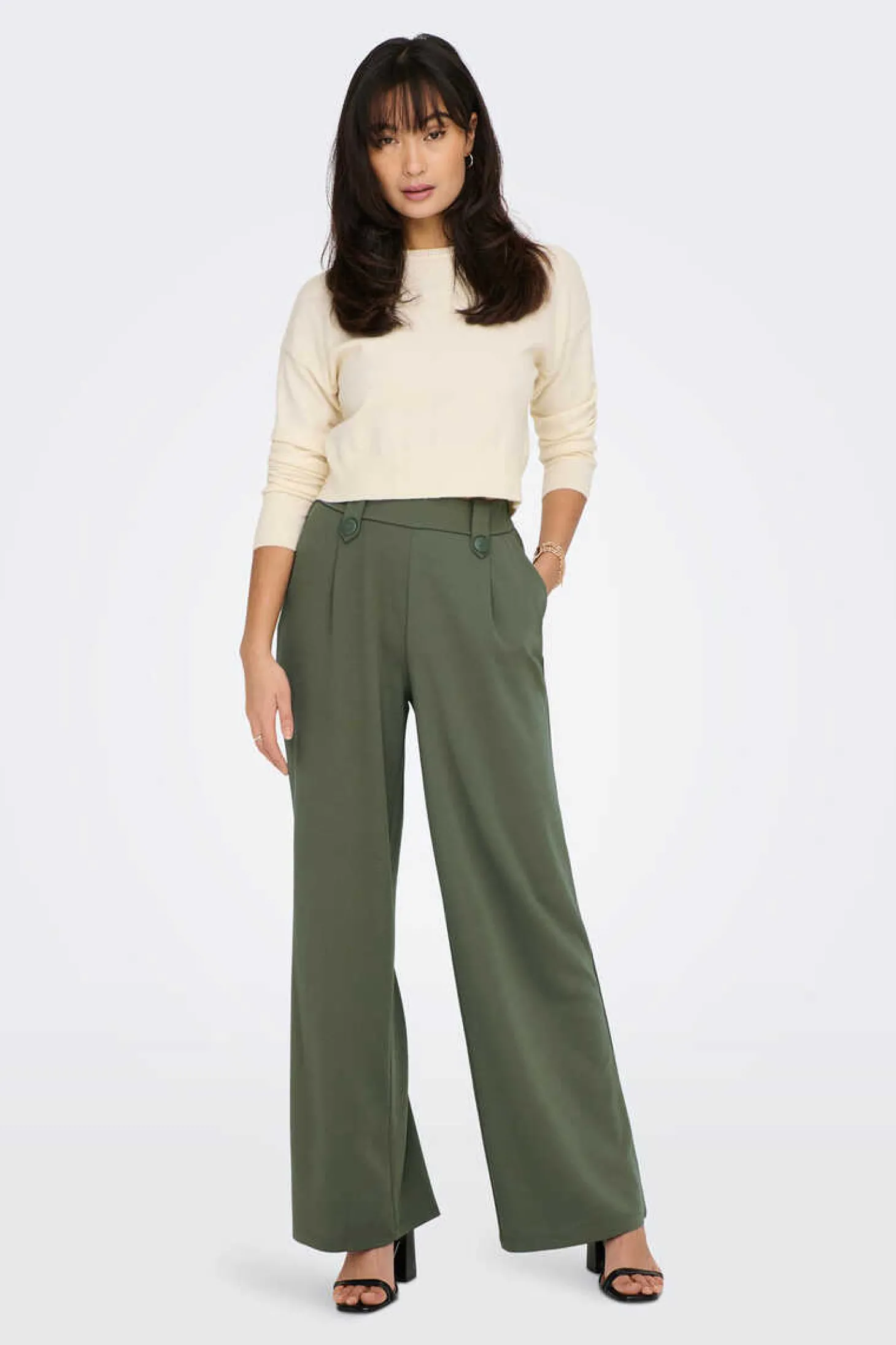 Calcas De Vestir De Mulher Estilo Palazzo