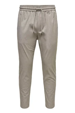 Calcas Fluidas Bainha Ajustada