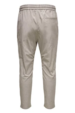 Calcas Fluidas Bainha Ajustada