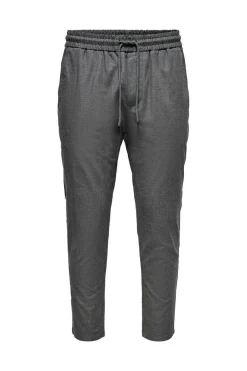 Calcas Fluidas Bainha Ajustada