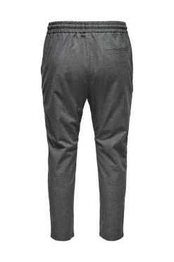 Calcas Fluidas Bainha Ajustada