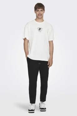 Calcas Fluidas Bainha Ajustada