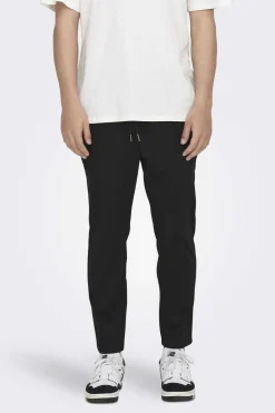 Calcas Fluidas Bainha Ajustada