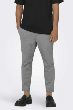 Calcas Fluidas Bainha Ajustada