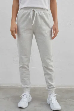 Calcas Jogger 100% Algodao Cinzentas