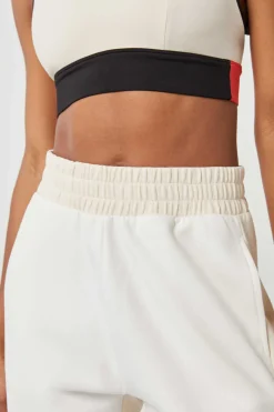 Calcas Jogger Algodao Bicolor