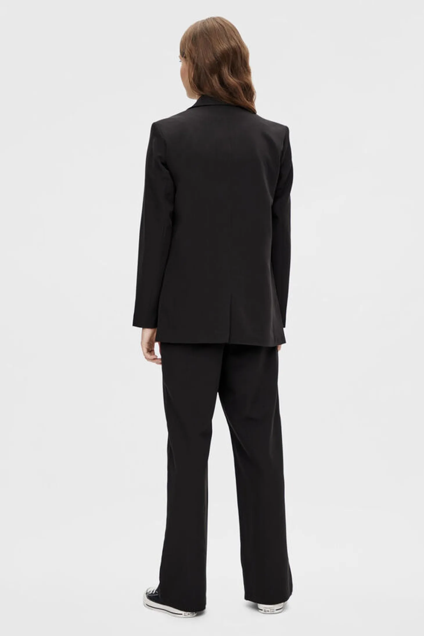 Calcas Largas De Cintura Subida