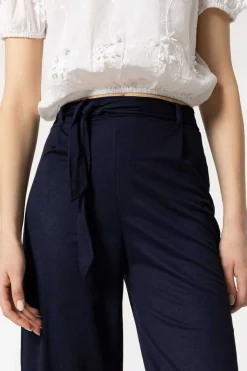 Calcas Palazzo Com Cinto