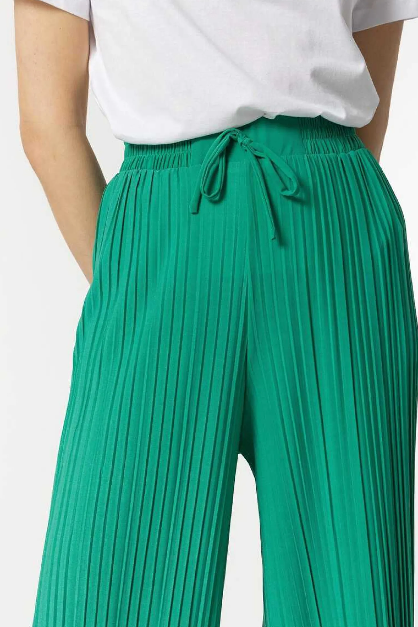 Calcas Palazzo Plissadas