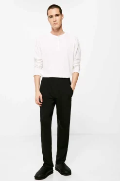 Calcas Pijama Compridas Malha Algodao Stretch