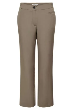 Calcas Retas De Cintura Media