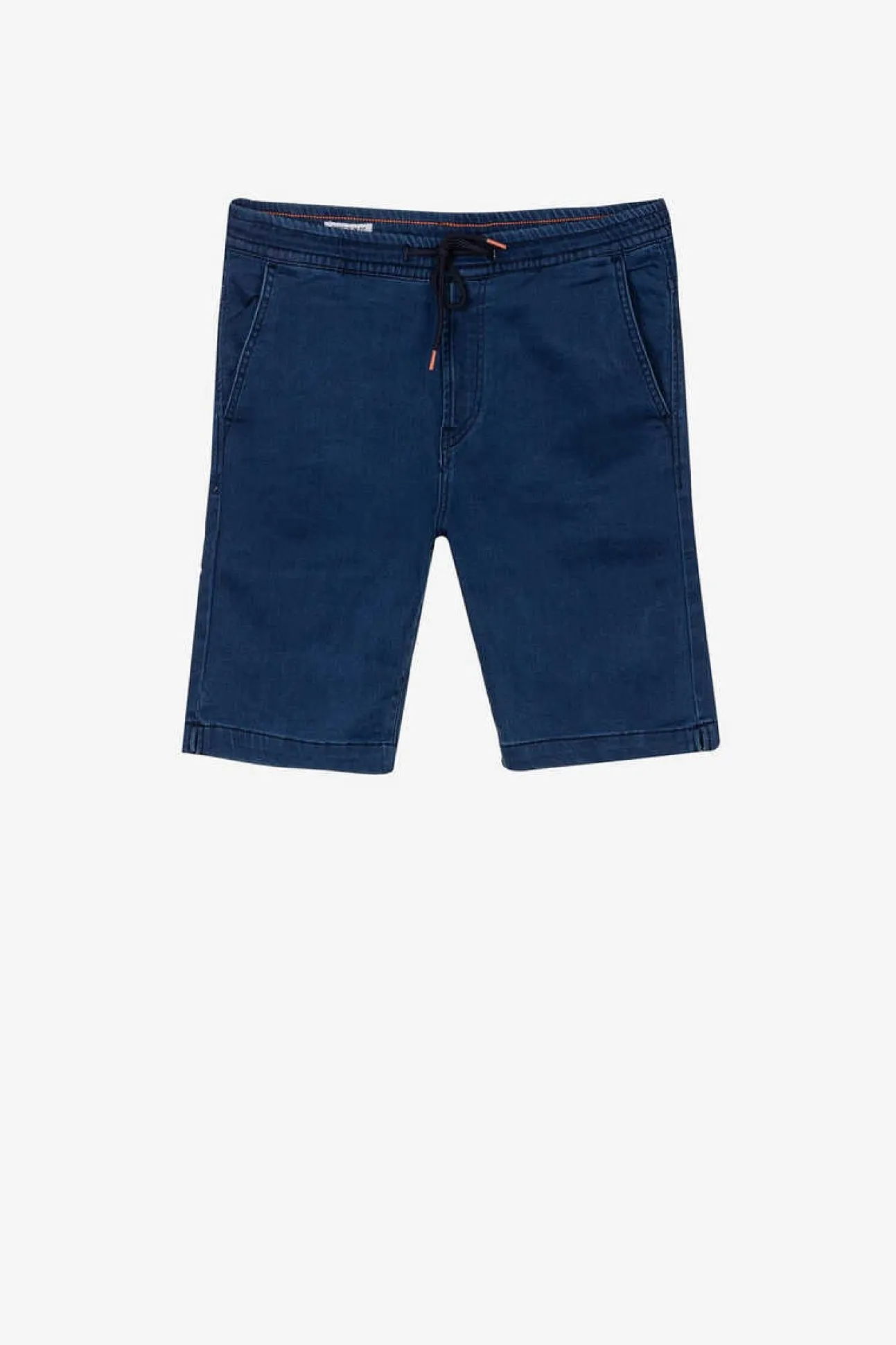 Calcoes Bermuda Indigo Knit Slim Fit