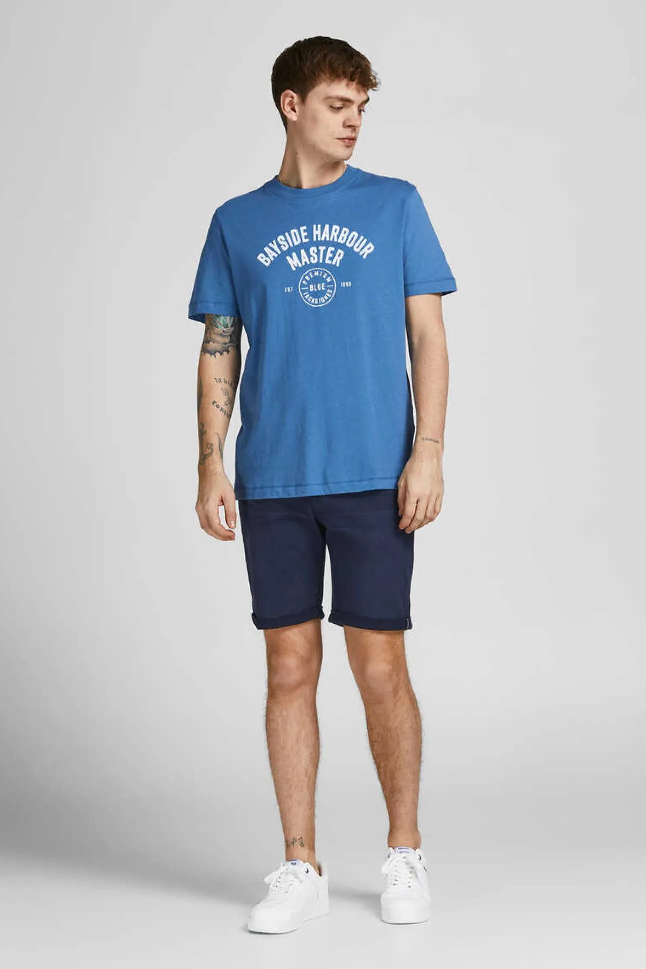 Calcoes Cinco Bolsos Algodao