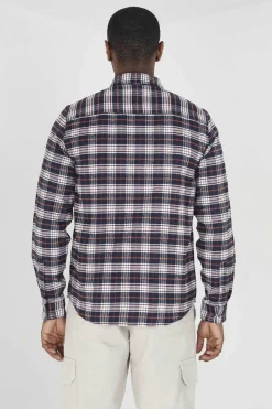 Camisa Aos Quadrados Com Dois Bolsos