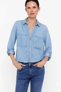 Camisa Cargo 100% Tencel