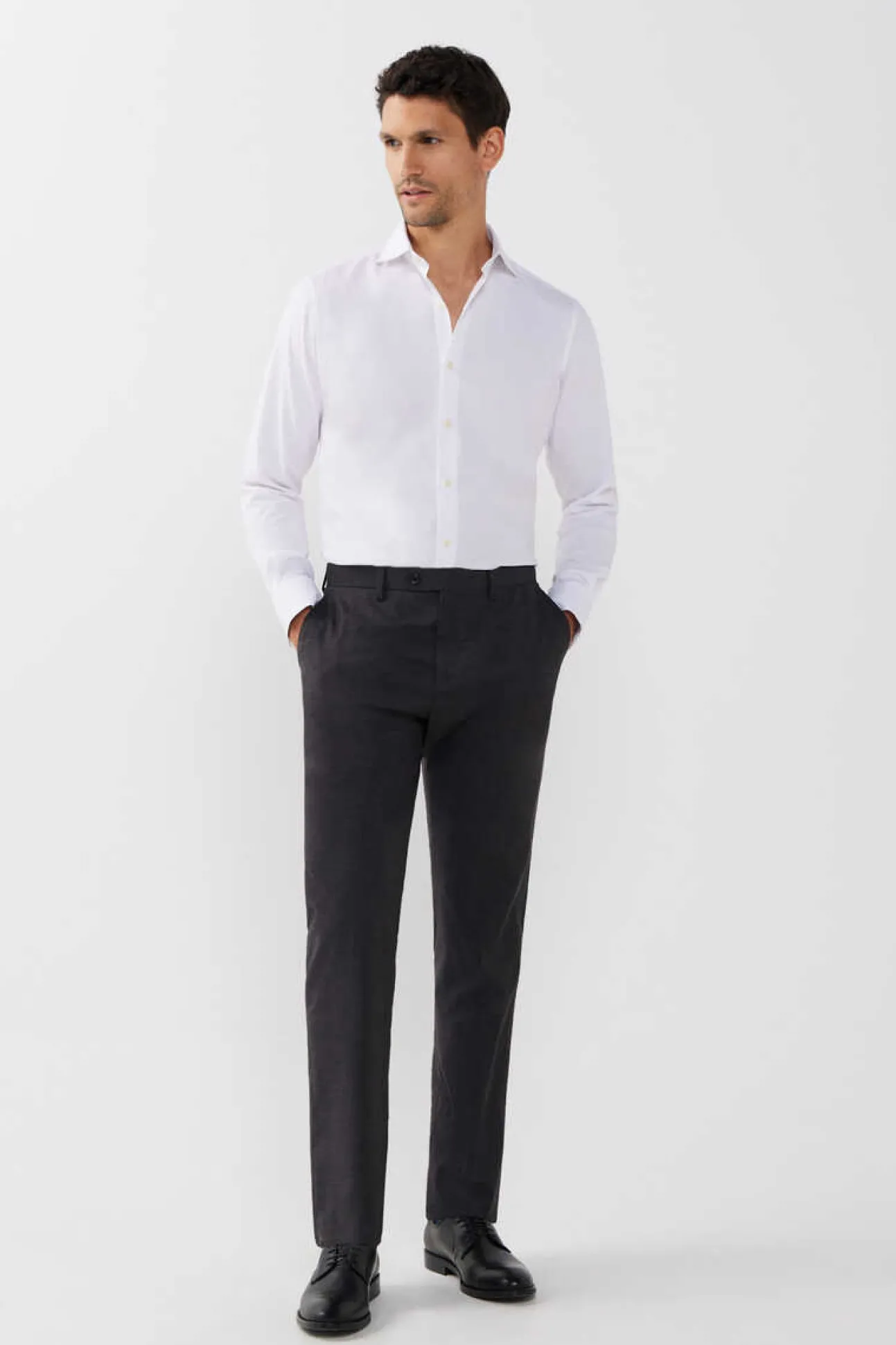 Camisa De Fato Lisa Facil De Engomar