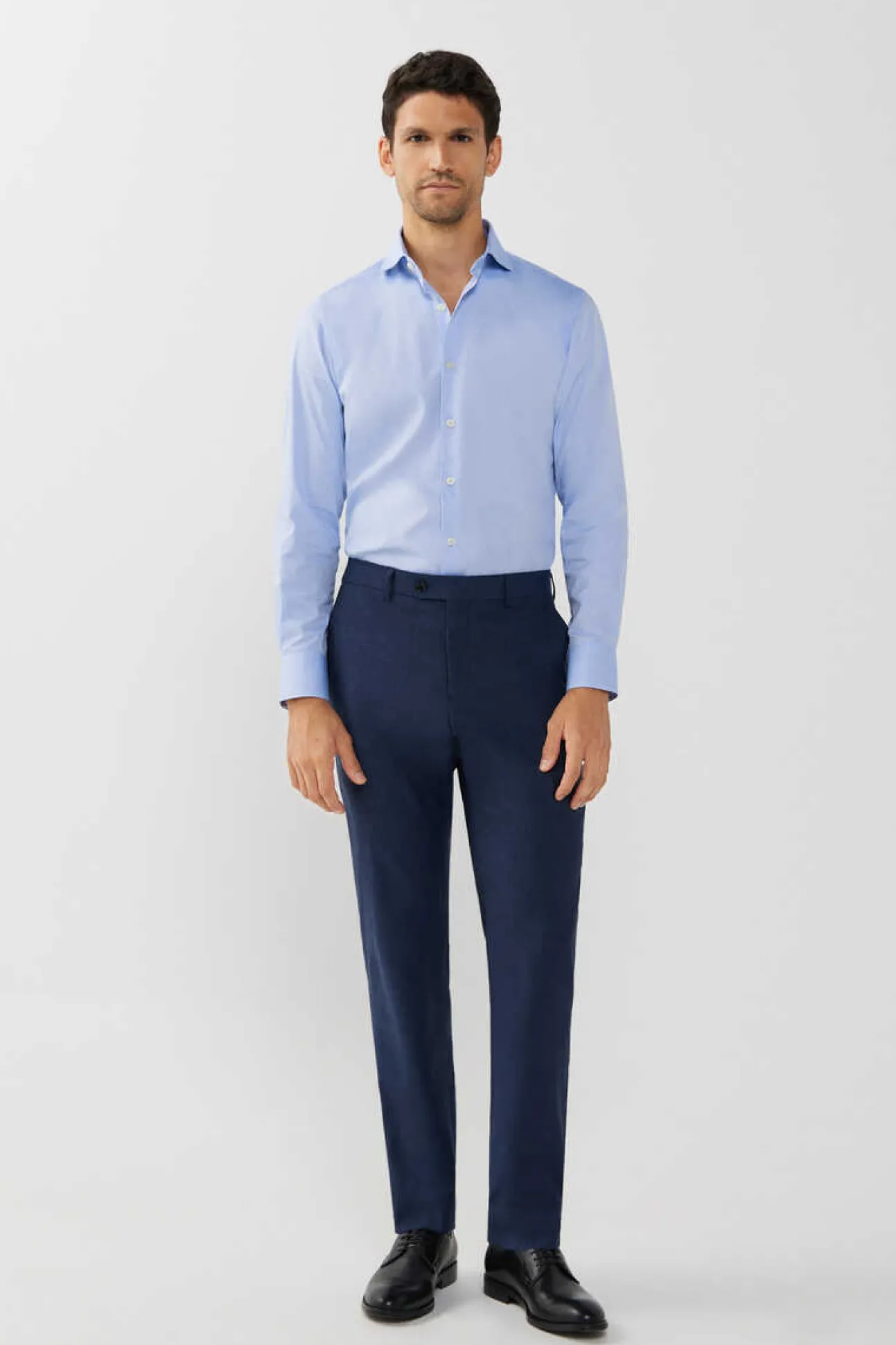 Camisa De Fato Lisa Facil De Engomar