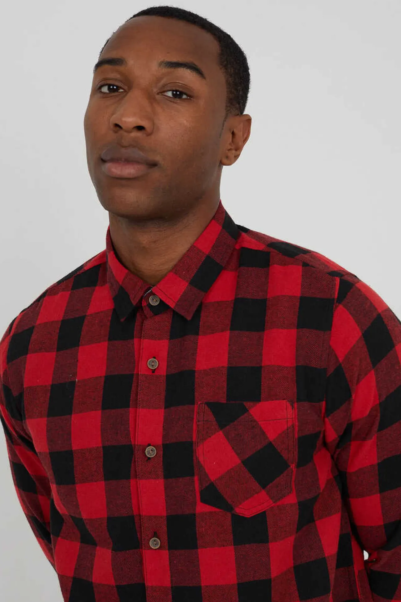 Camisa De Flanela Aos Quadrados