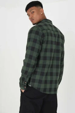 Camisa De Flanela Aos Quadrados