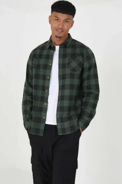 Camisa De Flanela Aos Quadrados