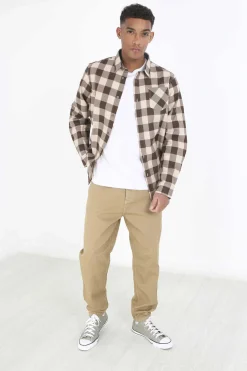 Camisa De Flanela Aos Quadrados