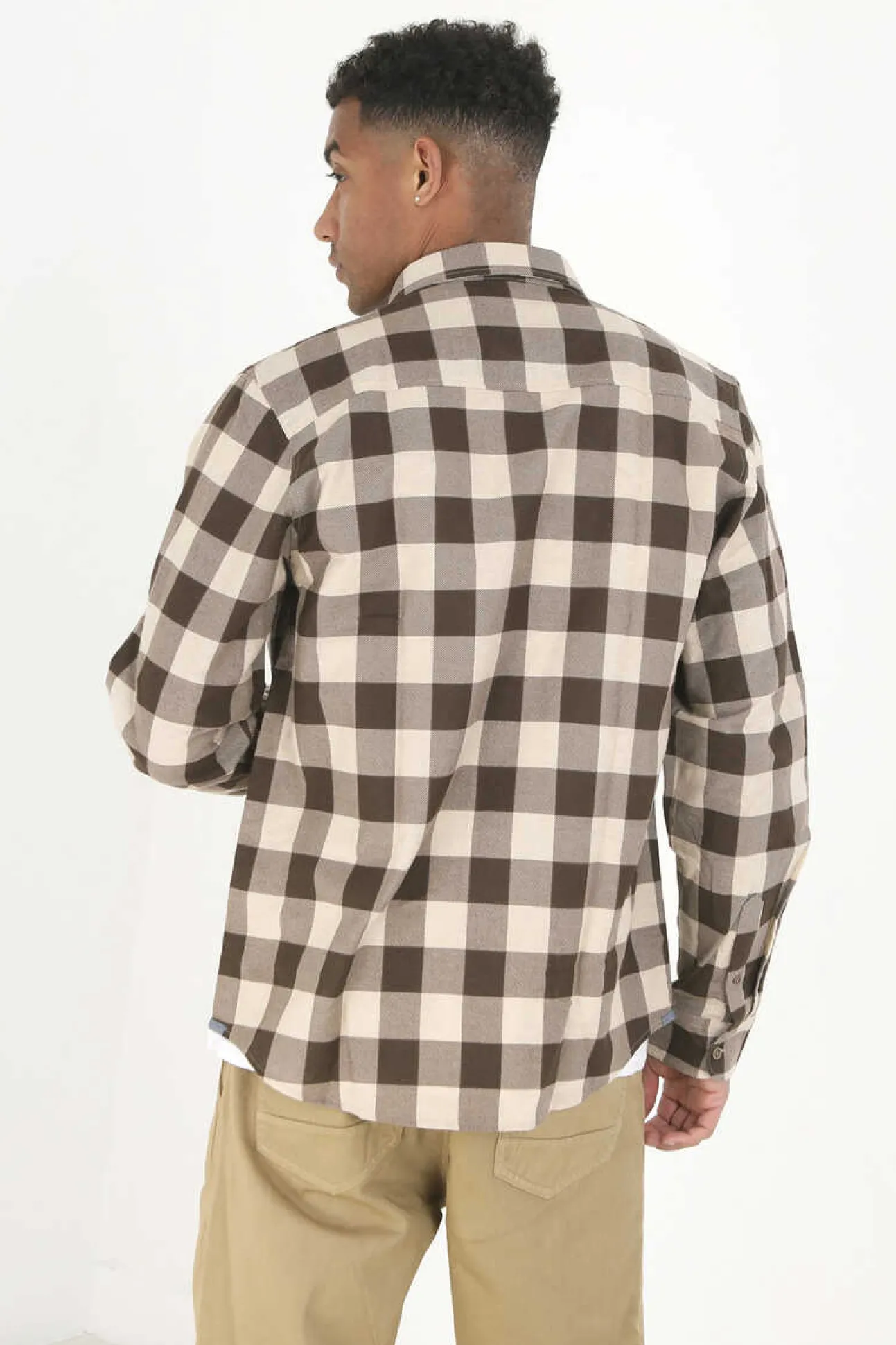 Camisa De Flanela Aos Quadrados