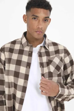 Camisa De Flanela Aos Quadrados