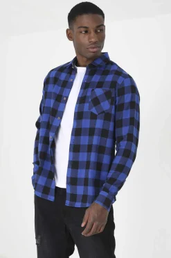 Camisa De Flanela Aos Quadrados