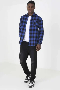 Camisa De Flanela Aos Quadrados