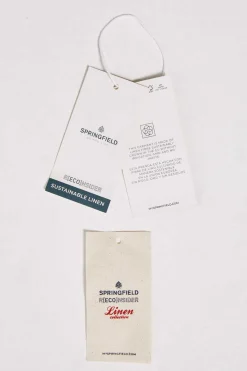 Camisa De Linho Estampada