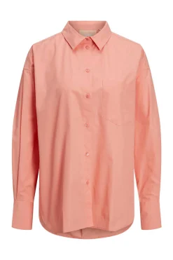 Camisa De Manga Comprida De Popelina