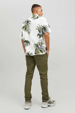 Camisa De Manga Curta Estampada