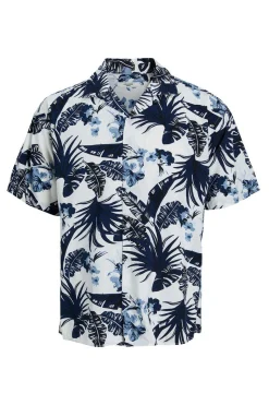 Camisa De Manga Curta Estampada