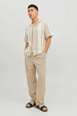 Camisa De Manga Curta Riscas