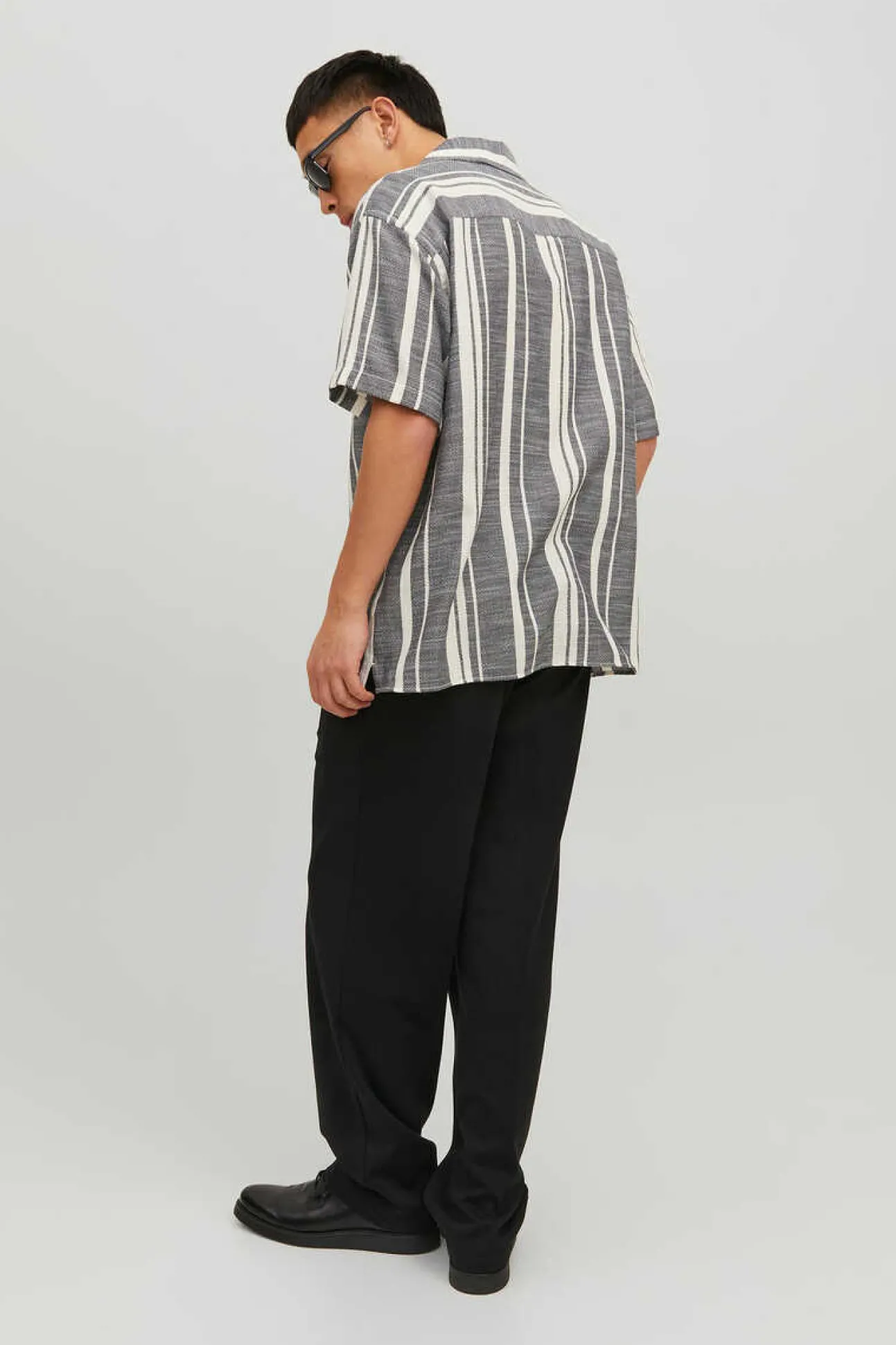 Camisa De Manga Curta Riscas