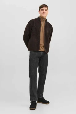 Camisa De Sarja Xadrez Slim Fit