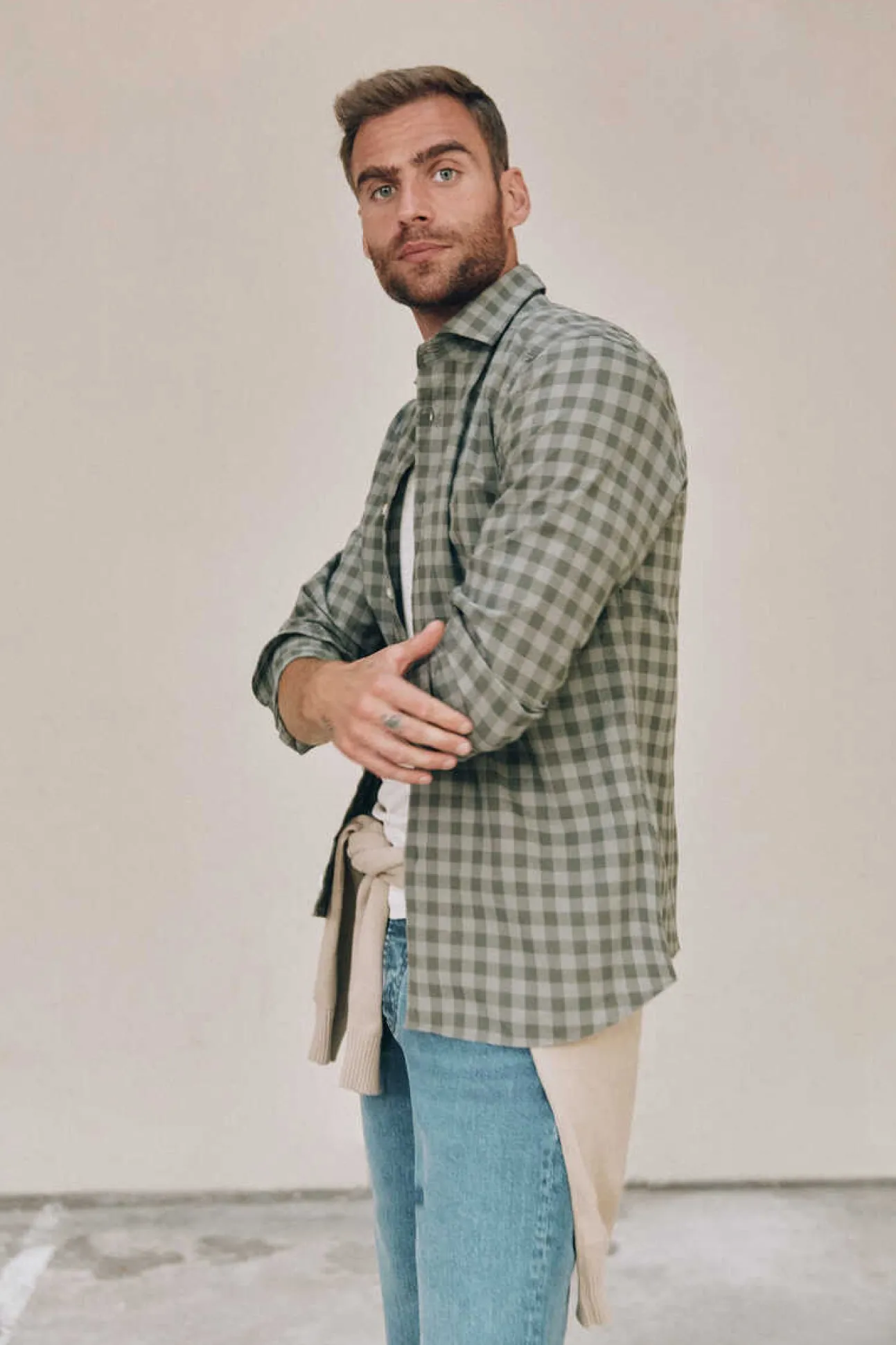 Camisa Gola Italiana Slim