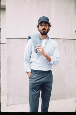 Camisa Gola Italiana Slim