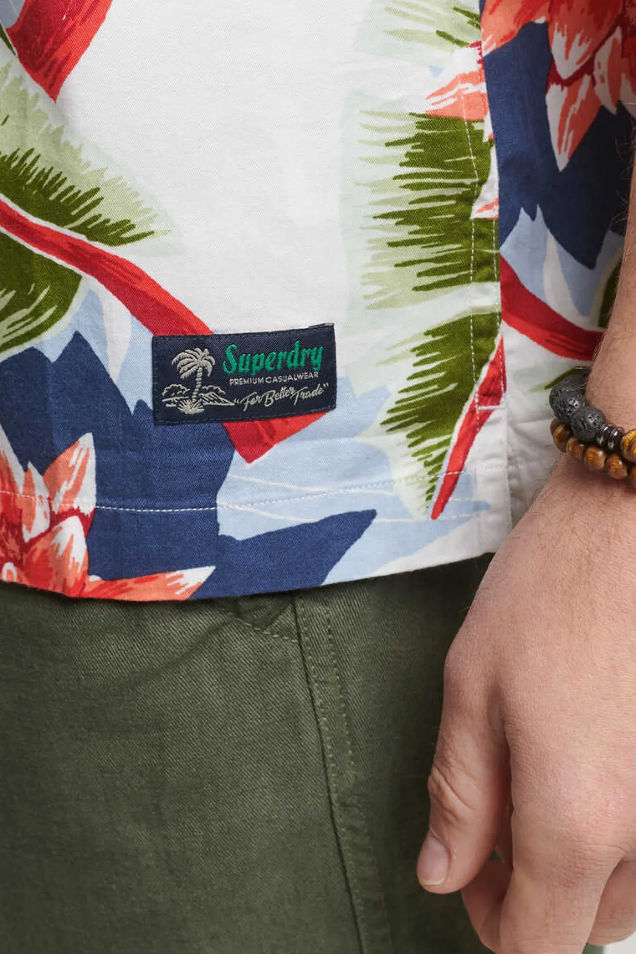 Camisa Havaiana De Manga Curta Vintage