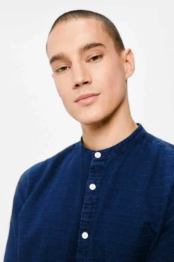 Camisa Indigo Gola Mao